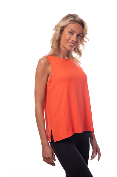 The Loose Fit Boatneck Tank